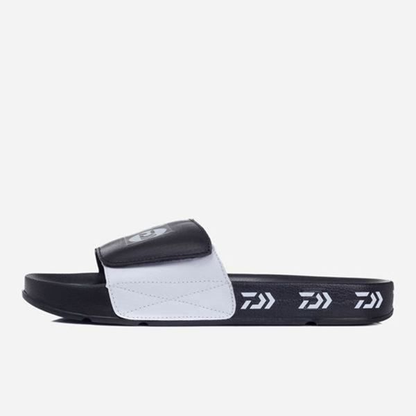 Fila Drifter Velcro X Daiwa Men's Sandals - Black/White,NZ 416-47256